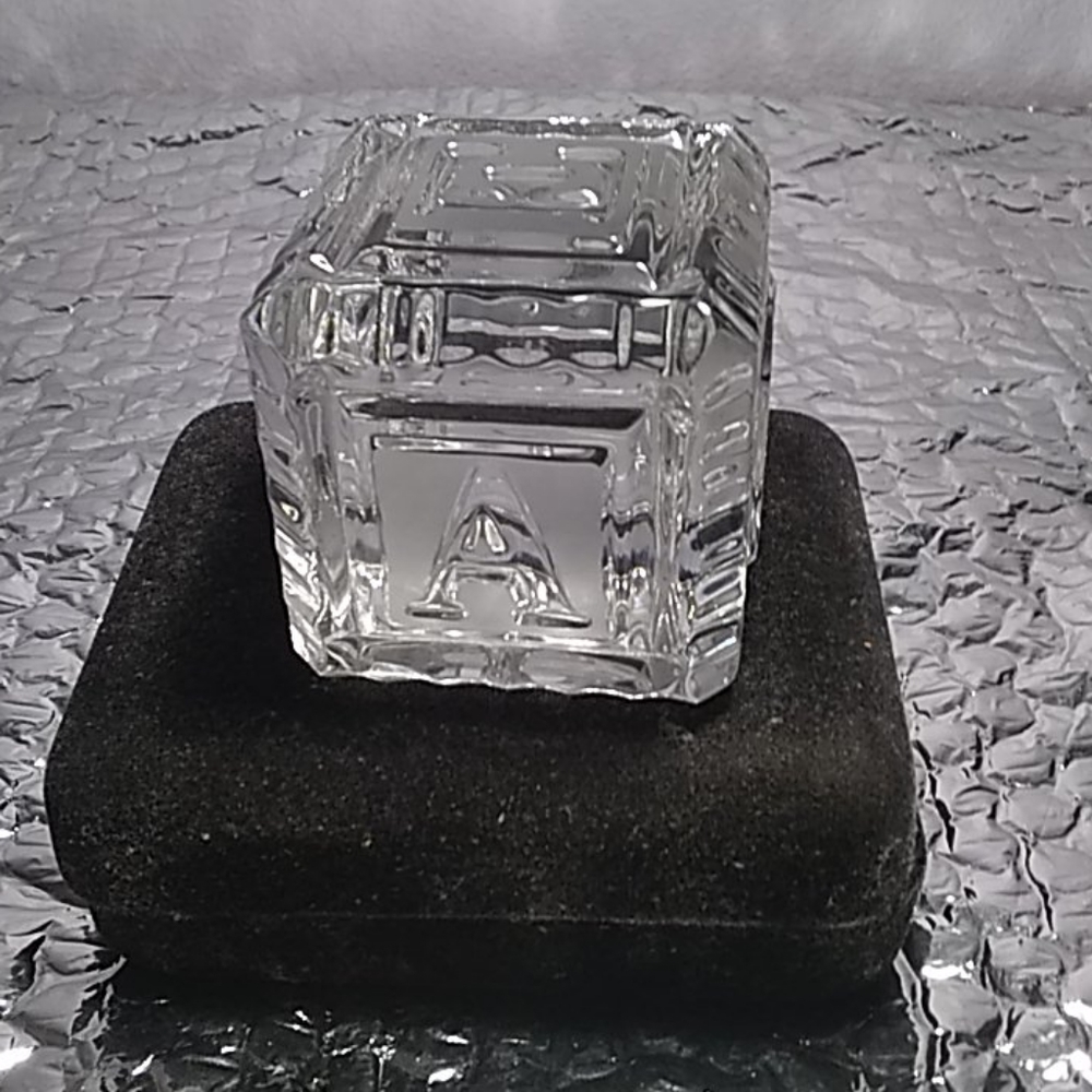 Waterford Crystal Baby block